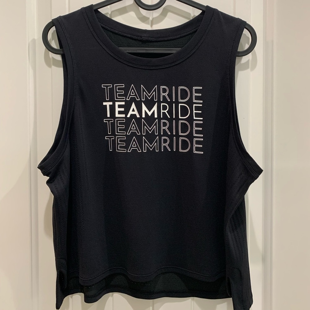 Black Lululemon Tank Top with Logo Size 8